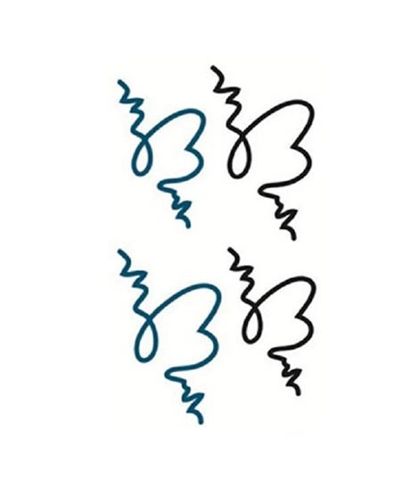 iShopping - G-Mart Messy Heart Temporary Tattoo