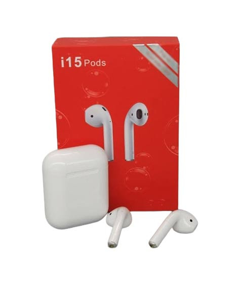 iShopping - Best Buy i15 Wireless Bluetooth Earphones White (0009)