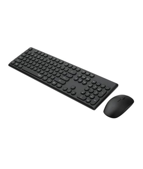 iShopping - Rapoo Wireless Optical Mouse and Keyboard Black (X260S)