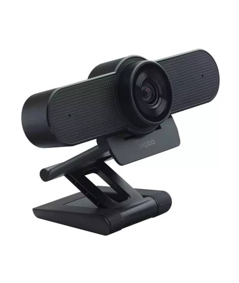 iShopping - Rapoo 2160P/1440P/1080P/720P Webcam Black (C500)