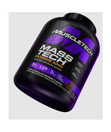 iShopping - Muscle Tech Mass-Tech 2000 Triple Chocolate Mass Gainer - 3kg