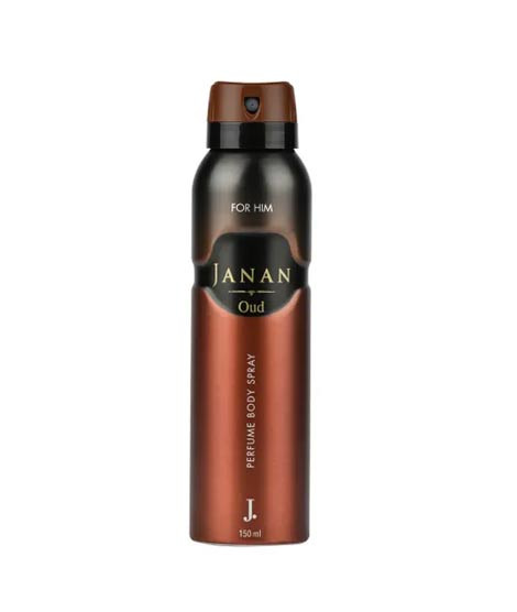 iShopping - Junaid Jamshed Fragrances Janan Oud Pour Homme Body Spray For Unisex 150ml