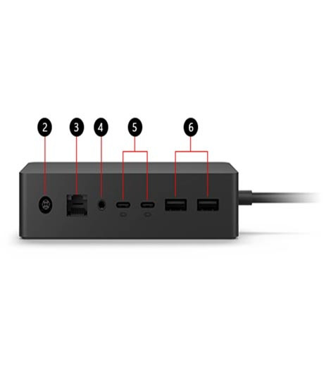 iShopping - Onten Microsoft Surface Multifunction Dock Black (OTN-65001)