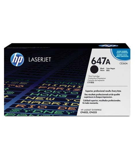 iShopping - HP 647A LaserJet Toner Cartridge Black (CE260A)