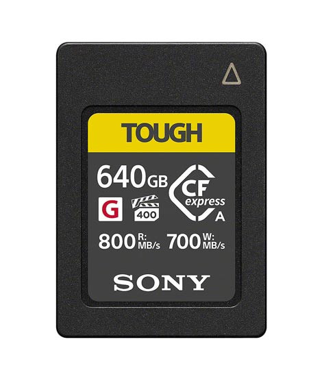 iShopping - Sony 640GB CFexpress Type A TOUGH Memory Card (CEA-G640T)