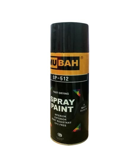 iShopping - Madina Traders Spray Paint Bottle Matt Black 400ml