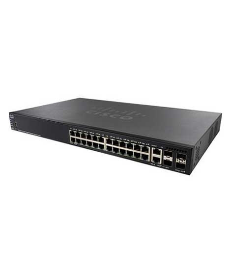 iShopping - Cisco 24-Port Gigabit Managed Stackable Switch (SG550X-24-K9)