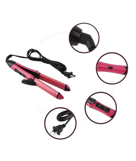 iShopping - City Mart 2 In 1 Hair Styling Tool for Smooth Straight Hair & Curls