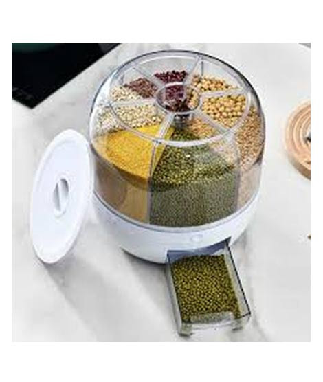 iShopping - City Mart 5kg Revolving 6-in-1 Cereal Dispenser