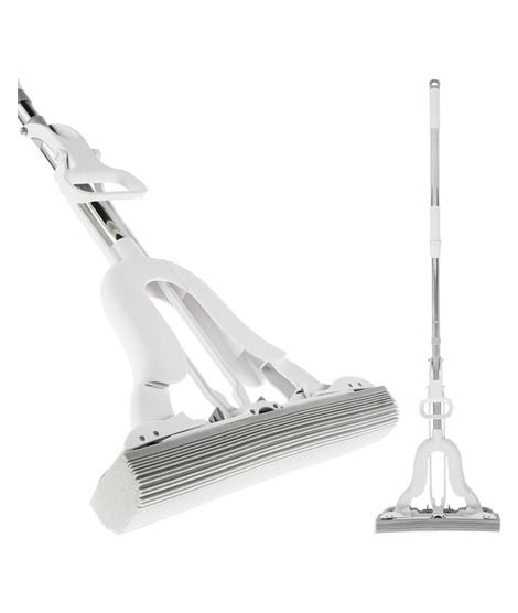 iShopping - City Mart Adjustable Easy Self-Wringing Sponge Mop
