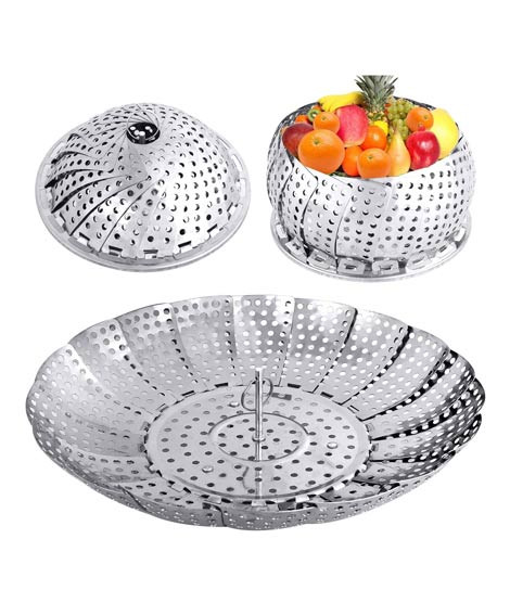 iShopping - City Mart Collapsible Expandable Food Steamer Basket