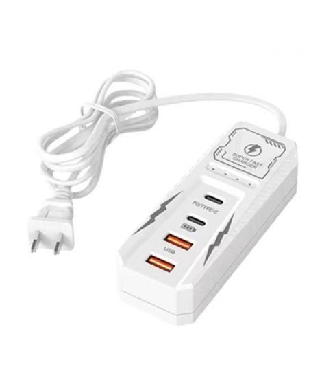 iShopping - City Mart Multi Socket Fast Charging Extension Board