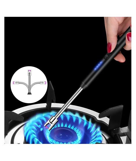 iShopping - City Mart USB Rechargeable Arc Pulse Ignition Lighter