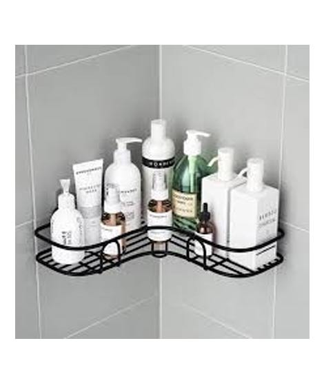 iShopping - City Mart Wrought Iron Shower Shelf Storage Organizer