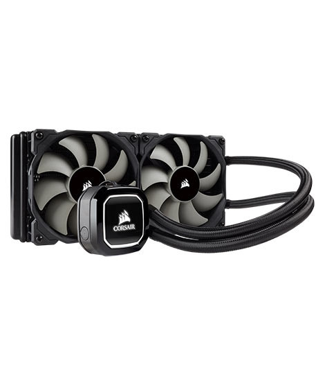 iShopping - Corsair Hydro Series H100x High Performance Liquid CPU Cooler (CW-9060040-WW)