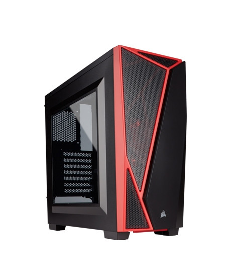 iShopping - Corsair Carbide Spec 04 Mid Tower Gaming PC Case Red (CC-9011107-WW)
