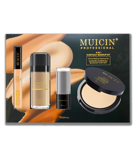 iShopping - Muicin 4 in 1 Everyday Professional Makeup Kit - Ivory