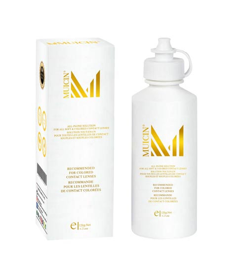 iShopping - Muicin Contact Lenses Multi Action Eye Care Solution - 120ml