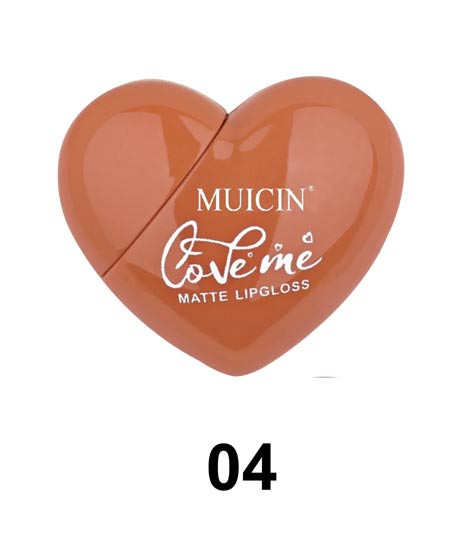 iShopping - Muicin Heart Matte Long Lasting Lipgloss - (04)