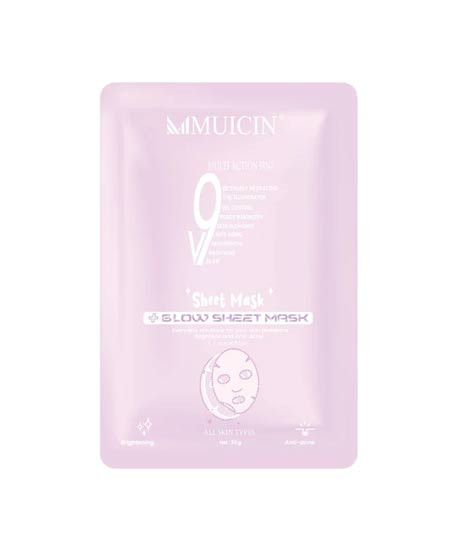 iShopping - Muicin V9+ Facial Glow Hydrating Sheet Mask and Bag FOC (MSC-V9-SH-MSK-FOC)