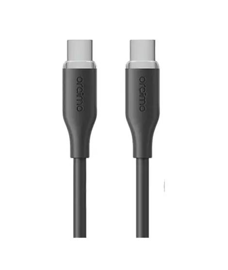 iShopping - Oraimo SilkLine 60W Type-C to Type-C Data Cable Black (OCD-115CC)