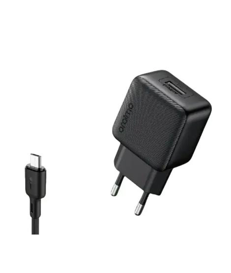 iShopping - Oraimo Compact 10W Micro USB Charger Black (OCW-1111E+M53)