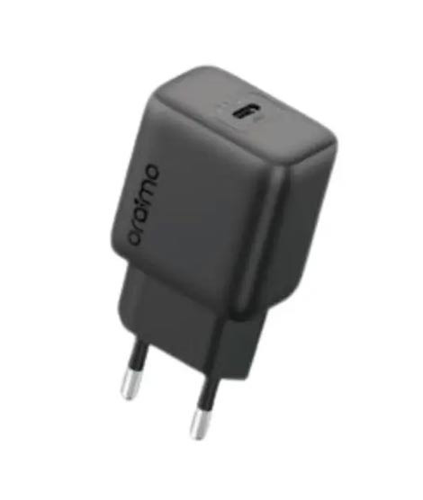 iShopping - Oraimo 20W PowerCube 202 Fast Charger With Type-C To Type-C Cable Black (OCW-5202ECC)
