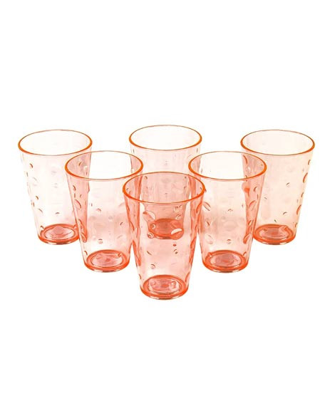 iShopping - Appollo Party Acrylic Glass M-3 (Pack Of 6)