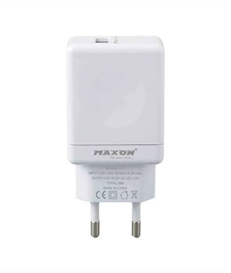 iShopping - Maxon F-17+ 18 Watt Fast Charge Adaptor White