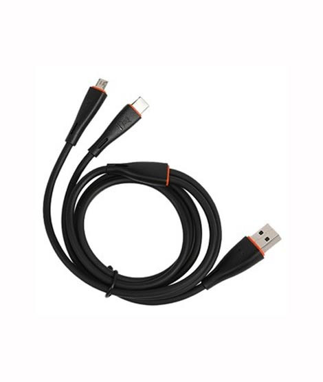 iShopping - Itel 2-in-1 Multi Charging Cable - Black (ICD-X11)