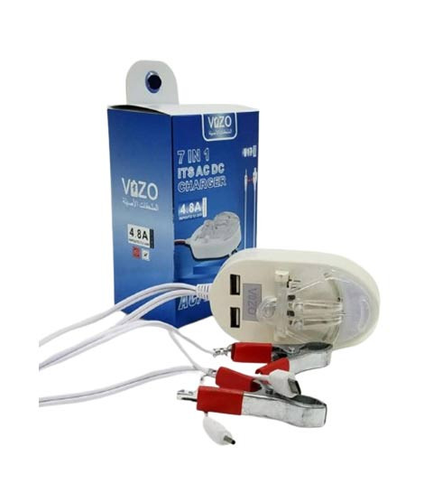 iShopping - Vizo 7 In 1 Battery Clamp Charger (V17)