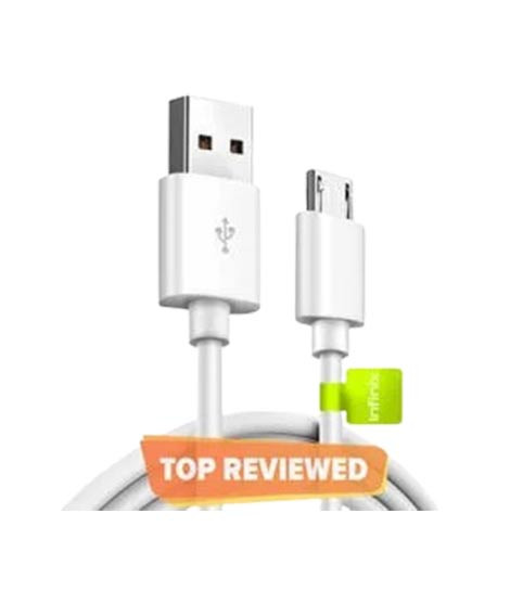 iShopping - Infinix Micro Fast Charging Data Cable - White