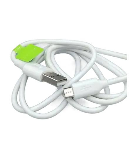 iShopping - Infinix Micro Fast Charging Data Cable White (Pack Of 2)
