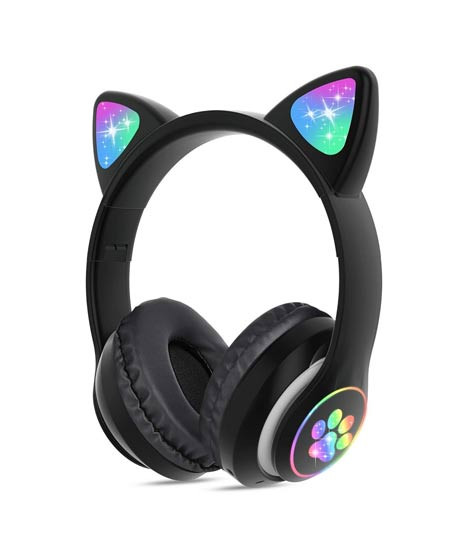 iShopping - Wireless Cat Headphone With RGB Lights