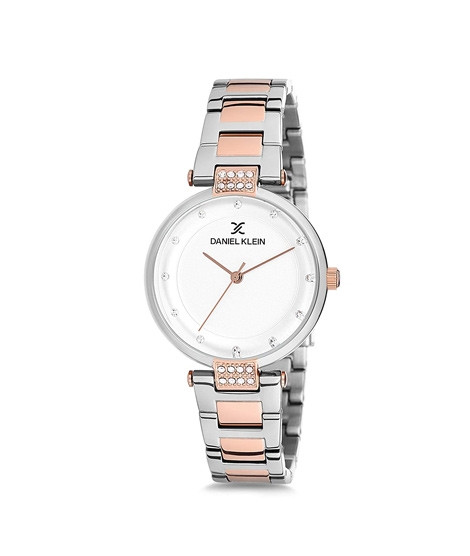 iShopping - Daniel Klein Analog Watch For Women Silver (DK12198-4)