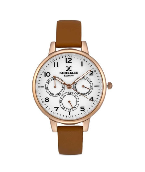 iShopping - Daniel Klein Exclusive Women's Watch Brown (DK11972-3)