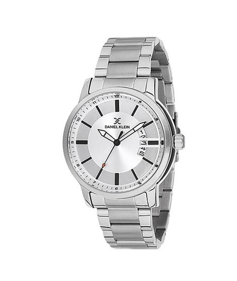 iShopping - Daniel Klein Stainless Steel Men's Watch Silver (DK12108-1)