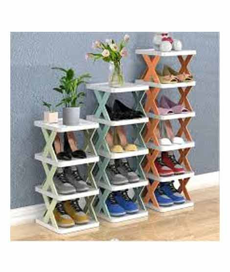 iShopping - Choice Center 6 Layers Easy-Assembled Stackable Shoe Rack 