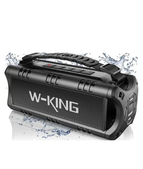 iShopping - W-King D8 Mini Portable Speaker Black