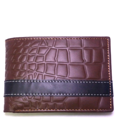iShopping - Desire Fashion Leather Wallet For Men Dark Brown (XL-0003)