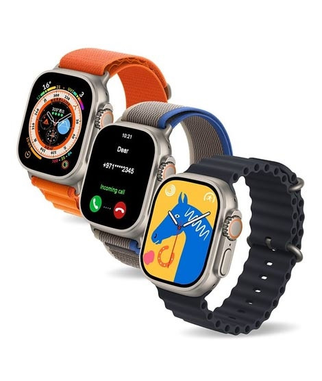 iShopping - Haino Teko T93 Ultra Max 49MM Smart Watch With 3 Straps