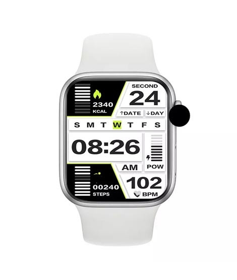 iShopping - Blulory Glifo 8 Smartwatch - Silver
