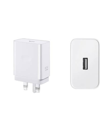 iShopping - OnePlus SuperVooc 100W 3 Pin Power Adapter A to Type-C - White