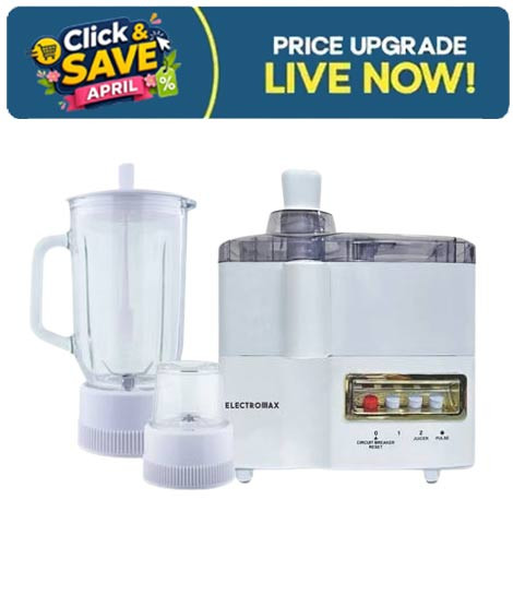 iShopping - Electromax 3 In 1 Food Processor (EMFP-376)
