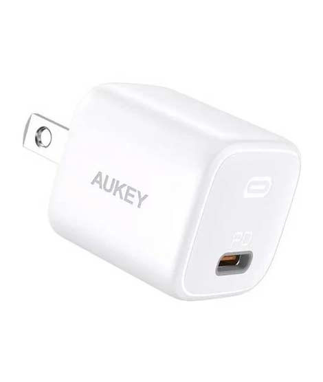 iShopping - Aukey Omnia Mini 20W USB C PD Wall Charger - White (PA-B1)