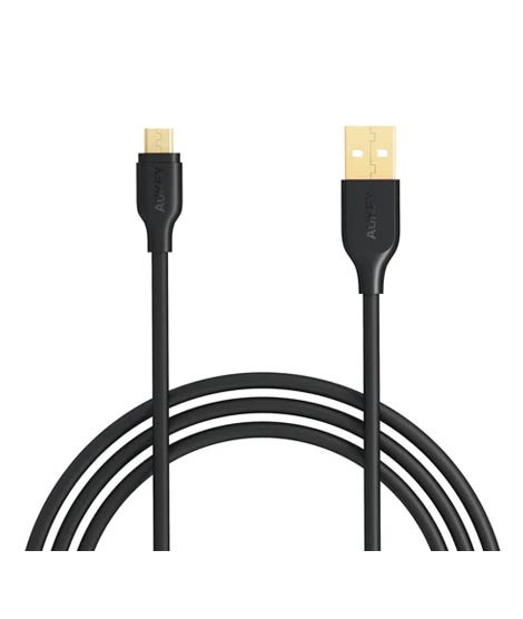 iShopping - Aukey Gold-Plated Qualcomm Micro USB 2.0 Cable - 1m (CB-MD1)