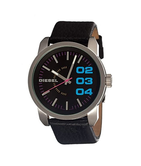 iShopping - Diesel Gents Striking Quartz Men's Watch Black (DZ1514)