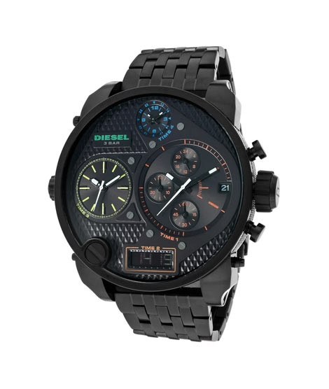 iShopping - Diesel Mr Daddy Chronograph Men's Watch Black (DZ7266)
