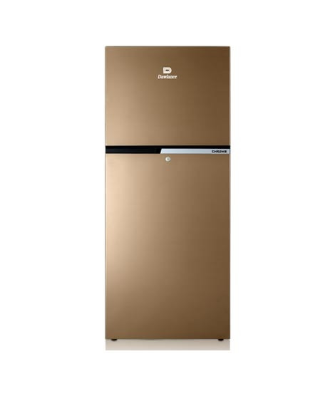 iShopping - Dawlance Chrome Pro Inverter Freezer-On-Top Refrigerator 7 Cu Ft Golden (9160-WB)