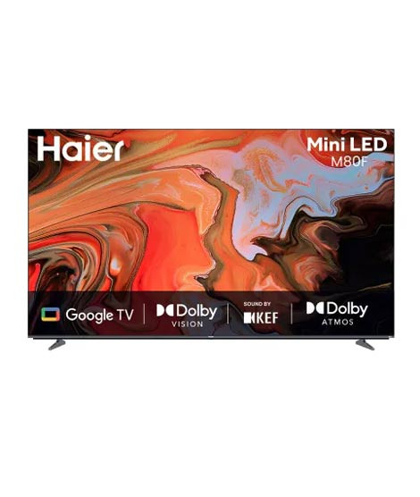 iShopping - Haier 65" M80F Series 4K Ultra HD Smart Google Mini LED TV (H65M80FUX)